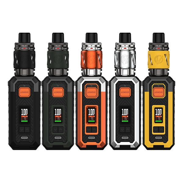 Vaporesso Armour S Vape Kit – 100W Single Battery Mod with iTANK 2 & GTi Mesh Coils