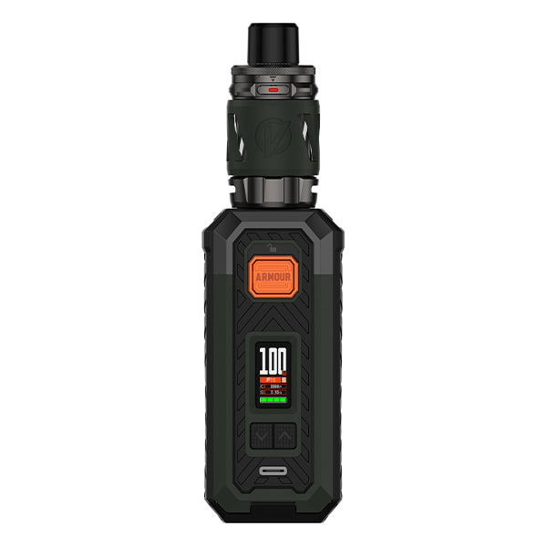 Vaporesso Armour S Vape Kit – 100W Single Battery Mod with iTANK 2 & GTi Mesh Coils