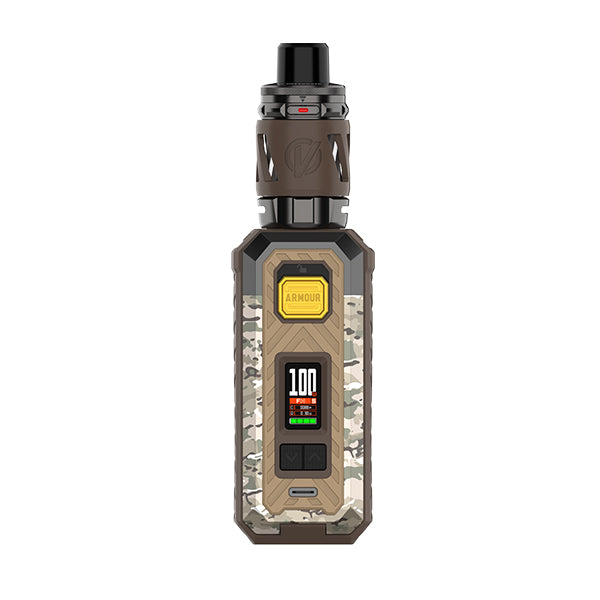 Vaporesso Armour S Vape Kit – 100W Single Battery Mod with iTANK 2 & GTi Mesh Coils