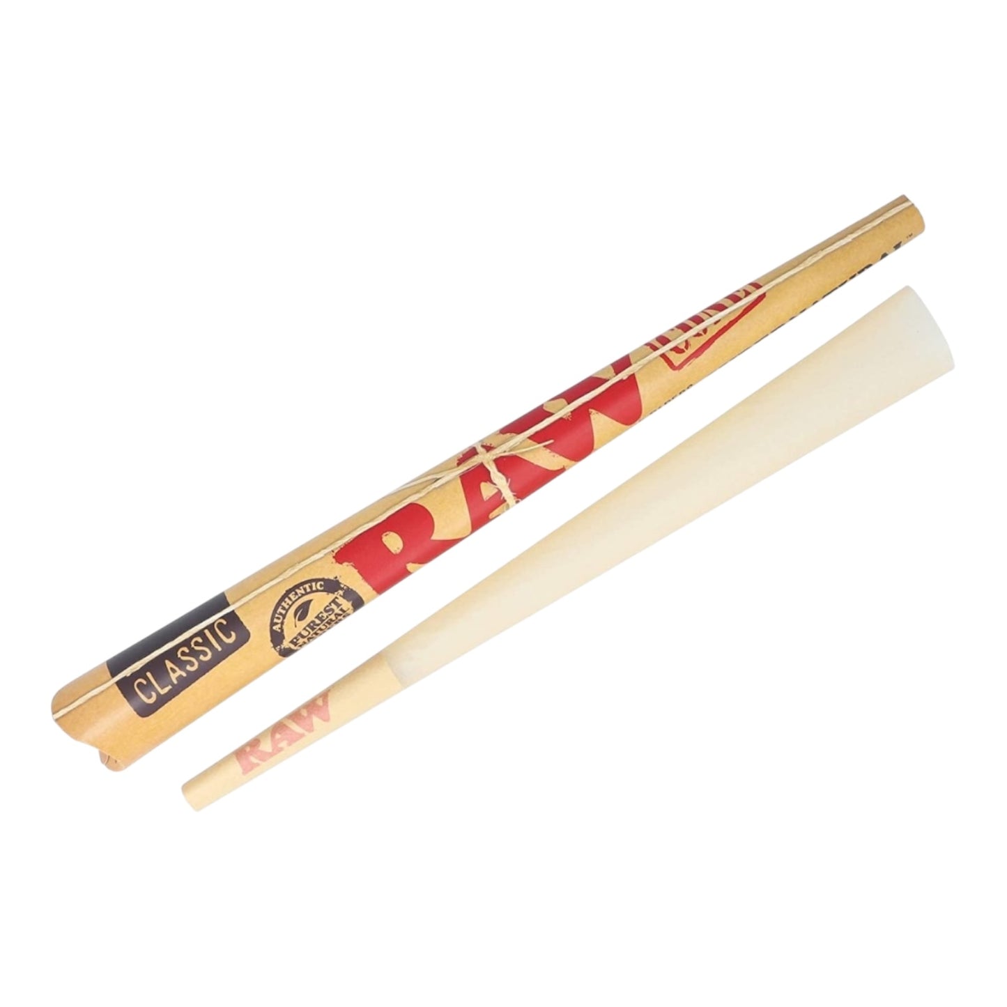 RAW Classic Supernatural Pre-Rolled Cones – 12 Inch.