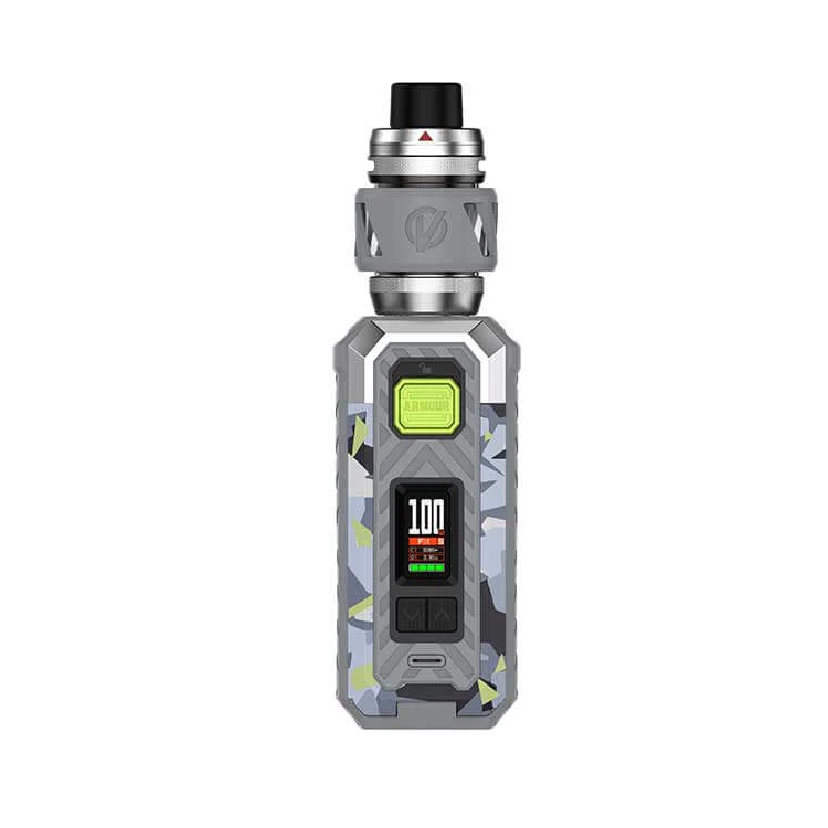 Vaporesso Armour S Vape Kit – 100W Single Battery Mod with iTANK 2 & GTi Mesh Coils